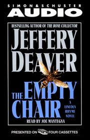 Cover of: The Empty Chair (A Lincoln Rhyme Novel)