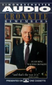 Cover of: Cronkite Remembers