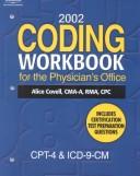 Cover of: 2002 Coding Workbook for the Physician's Office