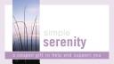 Cover of: Simple Serenity: A Coupon Gift to Help and Support You (Coupon Collections)