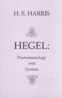 Cover of: Hegel: phenomenology and system