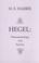 Cover of: Hegel