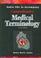 Cover of: Comprehensive Medical Terminology