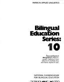 Cover of: Bilingual Education Series Ten