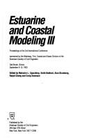 Cover of: Estuarine and coastal modeling III: proceedings of the 3rd international conference