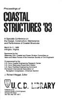 Cover of: Proceedings of Coastal Structures 