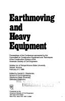 Cover of Earthmoving and heavy equipment