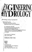 Cover of: Engineering hydrology: proceedings of the symposium