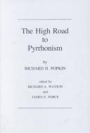 Cover of: The High Road to Pyrrhonism