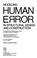 Cover of: Modeling human error in structural design and construction