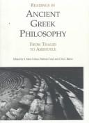 Cover of: Readings in Ancient Greek Philosophy by 