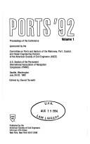 Cover of: Ports '92: Proceedings of the Conference at Seattle, Washington July 20-22, 1992