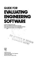 Guide for Evaluating Engineering Software