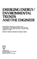 Cover of: Emerging energy/environmental trends and the engineer | 