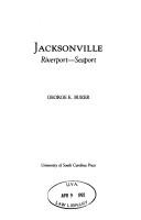 Cover of: Jacksonville, riverport-seaport