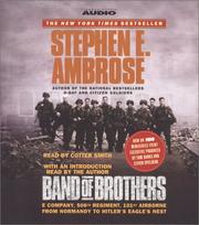 Cover of: Band Of Brothers by Stephen E. Ambrose, Stephen E. Ambrose