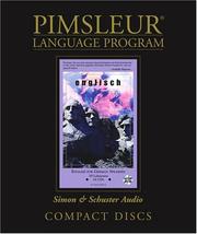Cover of: English for German Speakers: Learn to Speak and Understand English as a Second Language with Pimsleur Language Programs (The Sound Way to Learn Languages)