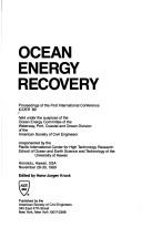 Cover of: Ocean Energy Recovery | Hawaii) Icoer 8 (1989 Honolulu