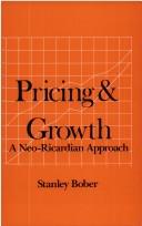 Cover of: Pricing & growth by Stanley Bober