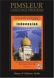 Cover of: Indonesian (Compact) [CD]