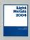 Cover of: Light metals 2004