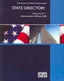 Cover of: Csg State Directory: Directory III Administrative Officials 2005 (Csg State Directory Directory III-Administrative Officials)