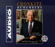 Cover of: Cronkite Remembers by Walter Cronkite