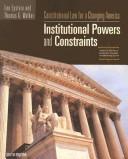 Cover of: Constitutional Law for a Changing America by Lee Epstein