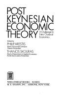 Cover of: Post Keynesian economic theory: a challenge to neo-classical economics