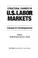 Cover of: Structural changes in U.S. labor markets