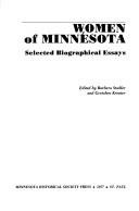 Cover of: Women of Minnesota: selected biographical essays