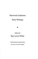 Cover of: Sherwood Anderson by Ray Lewis White