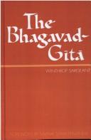 Cover of: The Bhagavad Gītā by translated by Winthrop Sargeant.