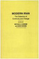 Cover of: Modern Iran: the dialectics of continuity and change