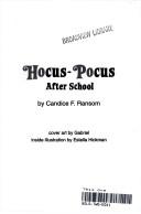 Cover of: Hocus-pocus after school