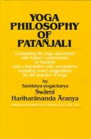 Cover of: Yoga philosophy of Patañjali by Patañjali.