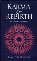 Cover of: Karma and rebirth: post classical developments