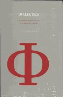 Cover of: Dialectics by Rescher, Nicholas., Rescher, Nicholas.