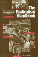 Cover of: The radicalism handbook by [compiled by] John Button.