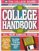 Cover of: The College Handbook, 1997 (34th ed)