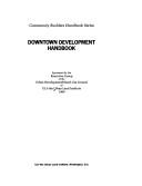 Cover of: Downtown development handbook by Urban Land Institute.