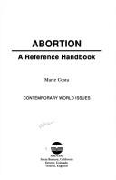 Cover of: Abortion: A Reference Handbook (Contemporary World Issues)