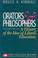 Cover of: Orators and Philosophers