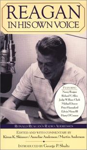 Cover of: Reagan In His Own Voice by Kiron K. Skinner, Annelise Anderson, Martin Anderson