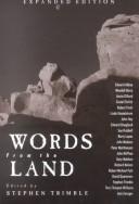 Cover of: Words from the land by edited and with an introduction by Stephen Trimble.