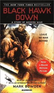 Cover of: Black Hawk Down MTI by Mark Bowden