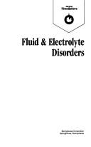 Cover of: Fluid and Electrolyte Disorders (Nursing Timesavers)
