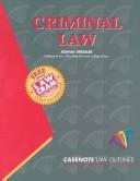 Cover of: Criminal Law by Joshua Dressler