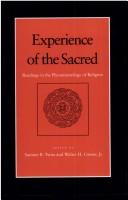 Cover of: Experience of the sacred by Sumner B. Twiss and Walter H. Conser, Jr., editors.