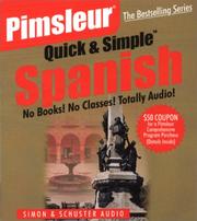 Cover of: Spanish (Quick & Simple) | Pimsleur